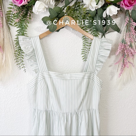 Gal Meets Glam Jasmine Mint Maxi Dress - Picture 4 of 9